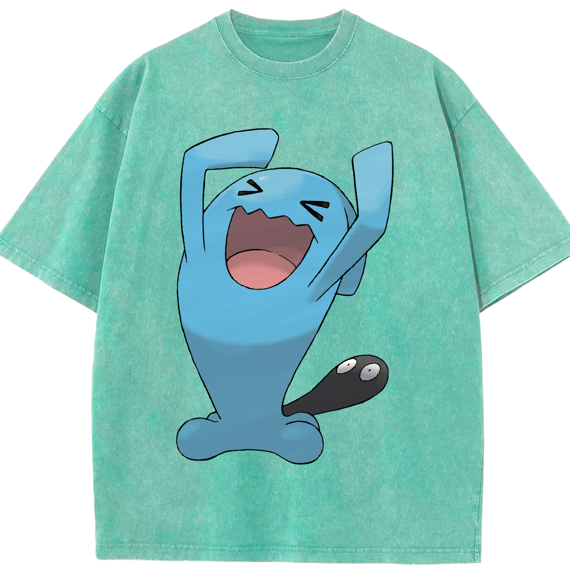 （画像用） ポケットモンスター Pokémon 綿100% ヴィンテージ風 半袖Tシャツ（フロントプリント）